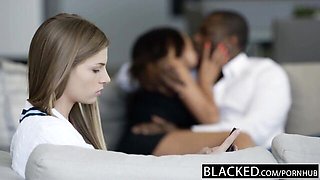 Witching Claudia Valentine and Rob Piper - gagging video - Blacked.Com