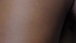 Interracial blowjob doggystyle and creampie