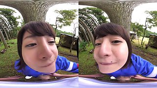 Outdoor Camp JAV VR: Blowjob, Doggy  Cowgirl Porn