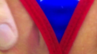 Vika - Micro Bikini in Your Face!