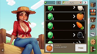 Gamerass flaunts her huge breasts and big nipples in a wild animated fantasy