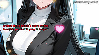 You fix another mistake with your large cock in Boss Rio's office (Sex JOI)
