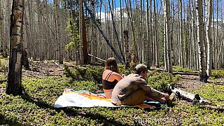 Busty amateur teen outdoor hardcore facial action