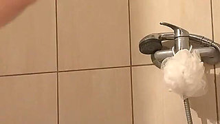 Giantess Stepsister Is Very Hungry so She Eats Tiny Stepbrother Then Takes a Shower