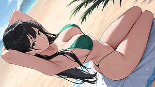 Sexy Anime Cowgirls and Friends