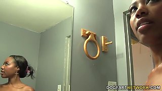 Classy Chanell Heart At The Gloryhole Fucking