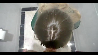 18yo Student Caught Masturbating in the Institutes Bathroom and Ended up Fucking Hard with Her Teacher. Vol