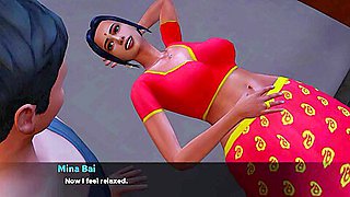 The Morning, I Was Lying In Bed, And Mina Bai Came And Sucked My Dick, Then I Fucked Her