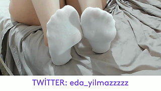 Foot- Foot Fetish- Turkish Foot- Turkish Foot Fetish- Socks- Turkish MILF- Turkish Porn- Turkish Owner
