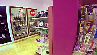 Risky surprise fuck with a sexshop customer / Miriam Prado