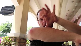 Curious Japanese cougar seeks squirting assistance while Filipina gets fingered during an authentic oil massage