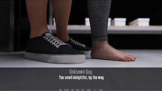 Anita's Internship - Gameplay - Roleplay - Petite Teen Fucks in Gym Store Room Secretely