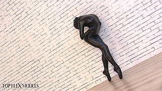 Ballerina with Long Legs