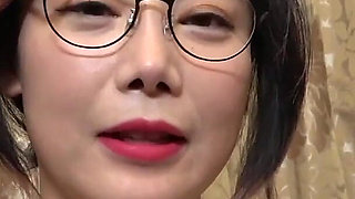 Korean Beauty with Her Glasses - Secretly Ample Bust Are Just Begging to Be Squeezed