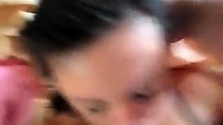 Amateur Girl takes Huge Perfect Facial