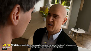 Caught! Cheating MILF Stepmom Flirting with Stepdad's Boss - Red Handed - Godson (evil Path) - E05