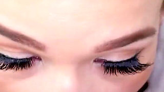 Redhead cutie Daisy Love POV cum swallow blowjob