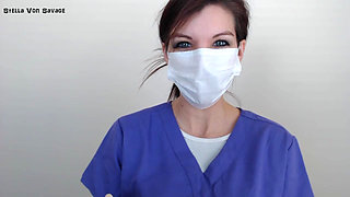 Milking Procedure Handjob - Latex Gloves