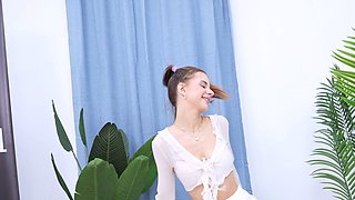 Baby Doll Takes Balls-Deep Anal Gangbang