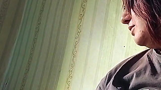 Amateur Girlfriend Blowjob Instead of Cooking - Curvy Brunette with Glasses Sucks and Jerks Cock