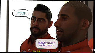 The Director of the prison could not resist the straight inmates.