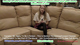 Ava Siren's first ever gynecology exam is with her physician in Tampa