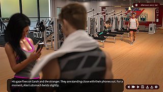 Whispers of Desire: Sexy Wives in the Gym - Episode 12