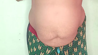 I want big black dick... Indian bbw wife saree dance and nude show