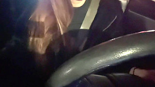 Italian Big Tits MILF Artemisia Love Sexy Car Ride Driving Around Smoking a Cigarette and Flashing Her Big Juicy Boobs