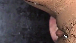 The Guy Behind the Gloryhole Couldn't Handle It, I Had to Ask My Husband to Make Me Cum!