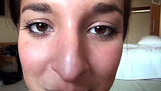 Gloryhole interracial blowjob cumshot