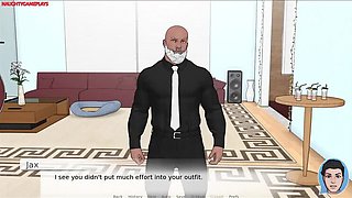 Huge Boobs Housewife Cheats on Husband - 3D Hentai Game with Big Tits & Cuckold