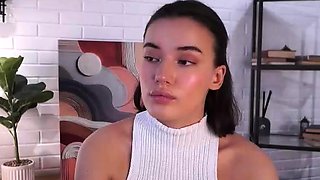 Horny Brunette Slut Solo Pussy Masturbation