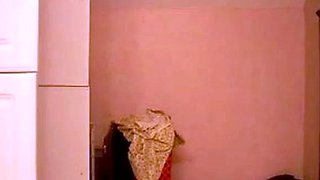 Skinny Amateur's Bikini Striptease on Webcam