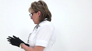 Lady Sonia - Blackmailed Nurse Drenched With Cum