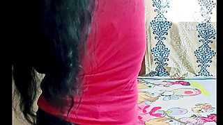 Step Brother Gifted Bikini to Huge Boobs Step Sister and Seduced Her While No One at Home