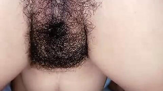 I Played My Hairy Pussy with the Vibrator