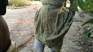 Outdoor Lesbian Lovemaking With Pushpa Valli & Laxi Ammu - Hot Homemade HD