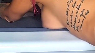 In a Bar in Bucaramanga Big Ass Married Fucked Mercilessly on the Pool Table - Gets Hot Milk in Her Pussy