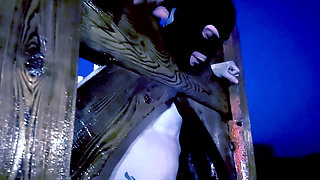 HELLISH CANE BEATINGS in the night - GOTHIC SLAVERY
