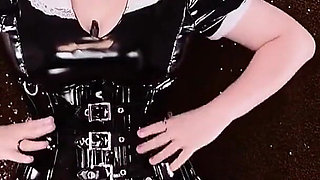 Smoking Fetish: Solo Sexy Video of Hot Blonde Bratty MILF Glaminatrix Close up Red Lips