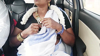 E -2, Full Video, Car Sex, Telugu Dirty Talks, Indian Beautiful Sexy Saree Housewife with Son in Law Romantic Journey