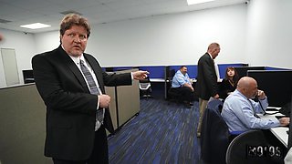 Sasha Pearl's Office Sneak Ignites Wild Passion