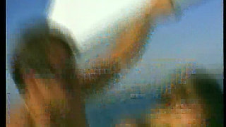 Tan Lined Beauty Fucked in Both Holes and Facialized by a Massive Cock