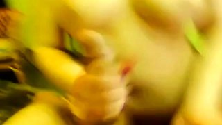 Big Tits Brunette Pleases Her Man on Webcam