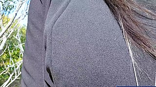 Public sex with huge tits Thai MILF slut