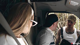 Anna Claire Clouds' Wild Interracial Passion Explodes in Outdoor Heat