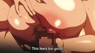 Hairy Juicy Busty Blonde Gets Creampie Filled in Uncensored Hentai Sex