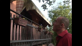 A Blonde and Very Horny MILF Queen of Blowjobs and Cum in Mouth