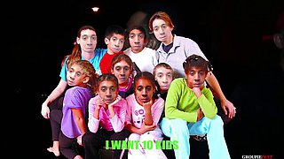 Grupie lust: Blowjob, Hardcore  Groupsex Porn